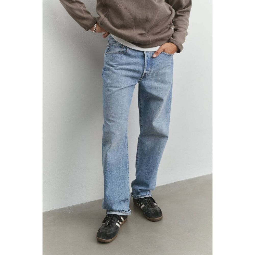 AYR Light Blue Straight Men's Jeans